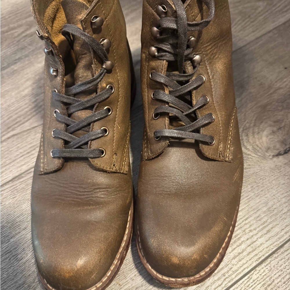 Wolverine Brown Rugged Leather Boots